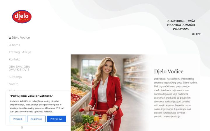 Screenshot of djelo-vodice.hr