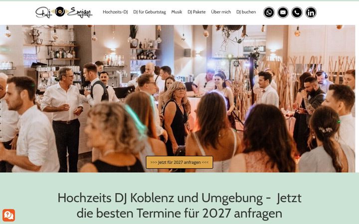 Screenshot of djemjay.de