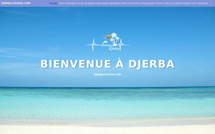 Screenshot of djerba-voyage.com