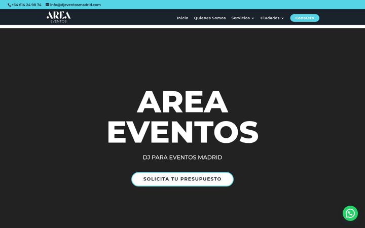 Screenshot of djeventosmadrid.com