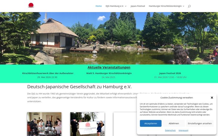 Screenshot of djg-hamburg.de