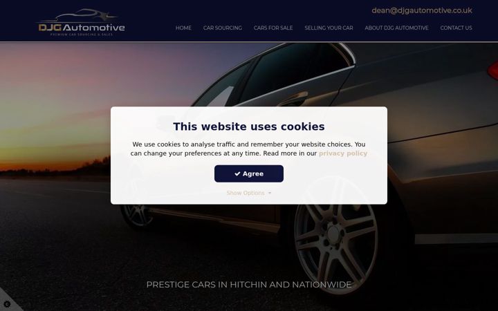 Ekrānuzņēmums no djgautomotive.co.uk