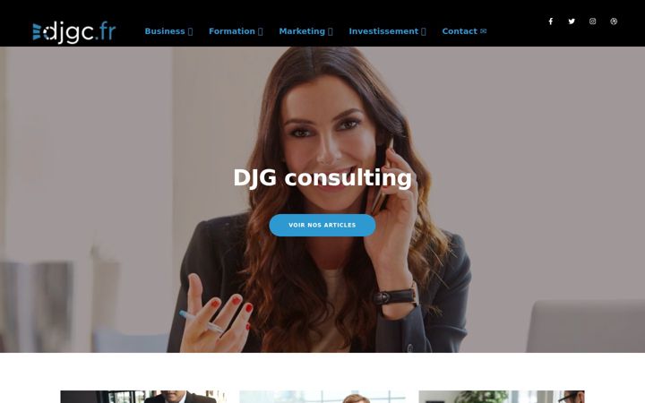 Kuvakaappaus sivustosta djgc.fr