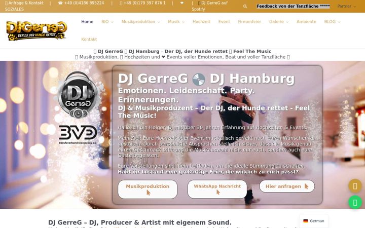 Screenshot of djgerreg.de