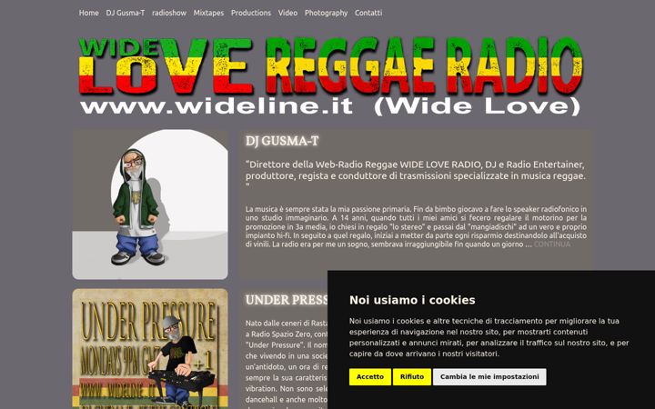 Screenshot of djgusma.com