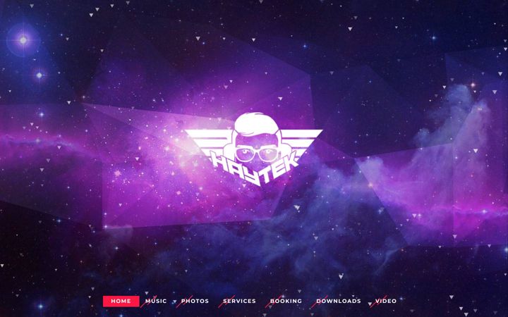 Screenshot of djhaytek.com