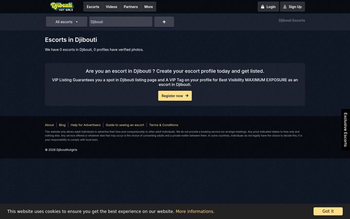 Screenshot of djiboutihotgirls.com