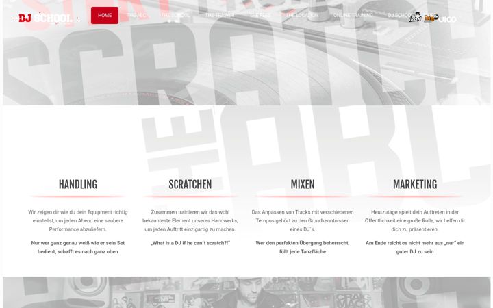 Screenshot of djiron.com