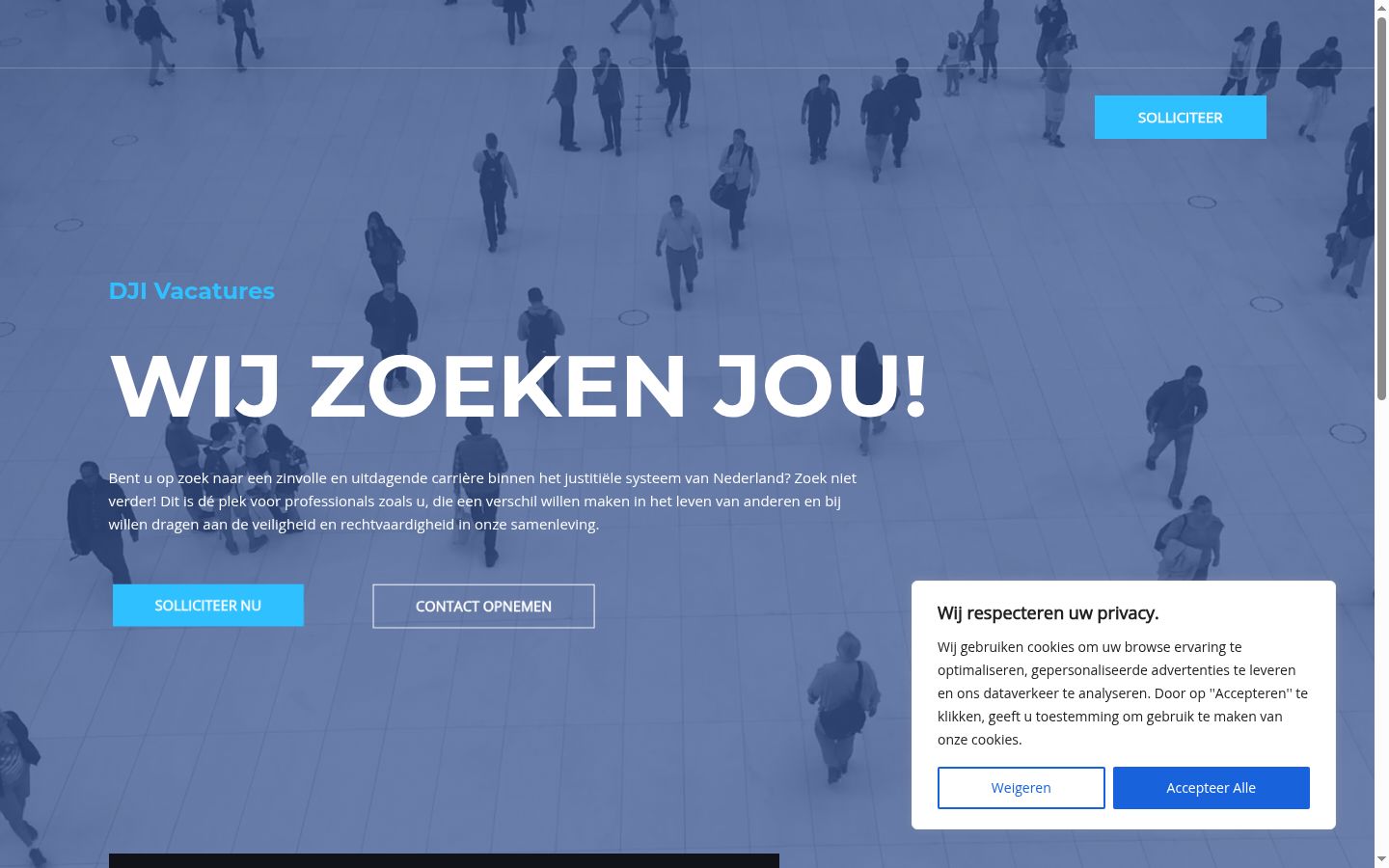 Zrzut ekranu banera zgody wyświetlanego przed jakąkolwiek interakcją