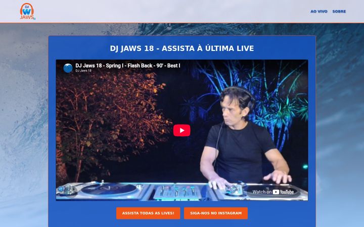 Képernyőkép: djjaws.com.br