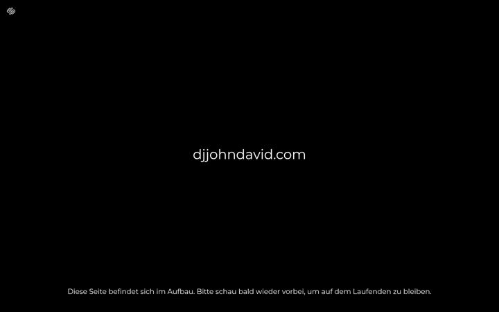 Screenshot of djjohndavid.com