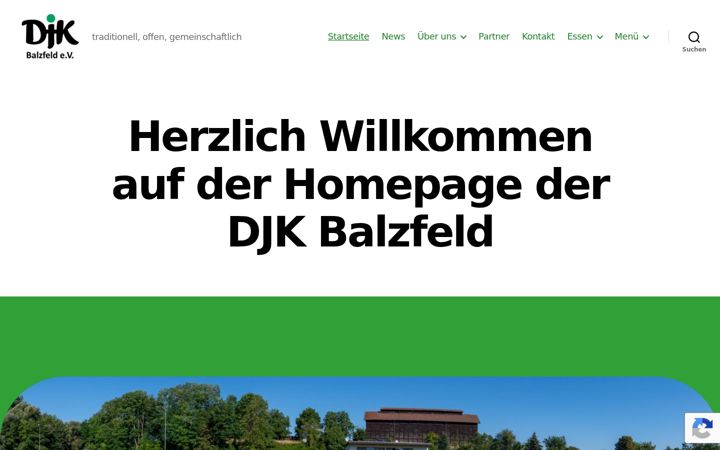 Screenshot of djk-balzfeld.de