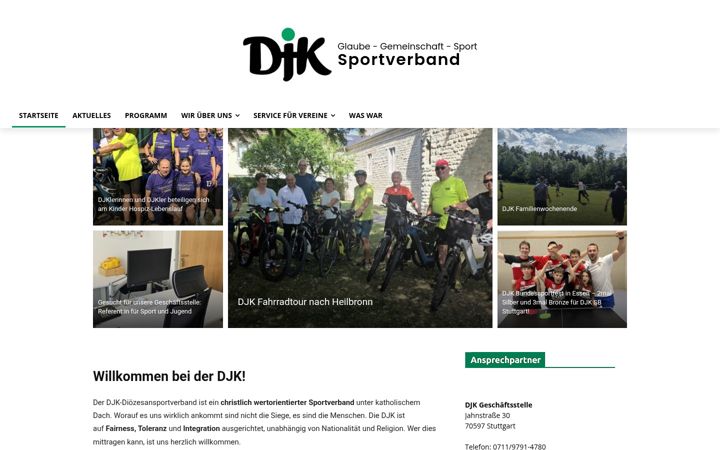 Screenshot of djk-drs.de