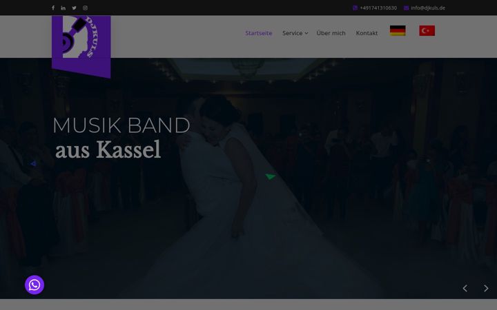 Screenshot of djkuls.de
