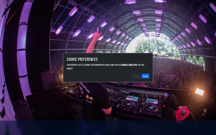 Screenshot of djlevelone.com
