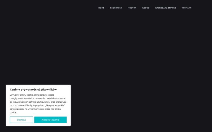 Screenshot of djmaddson.com