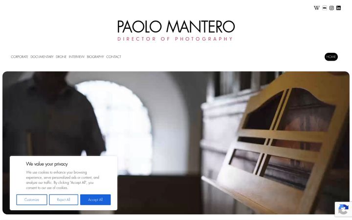 Screenshot of djmantero.it