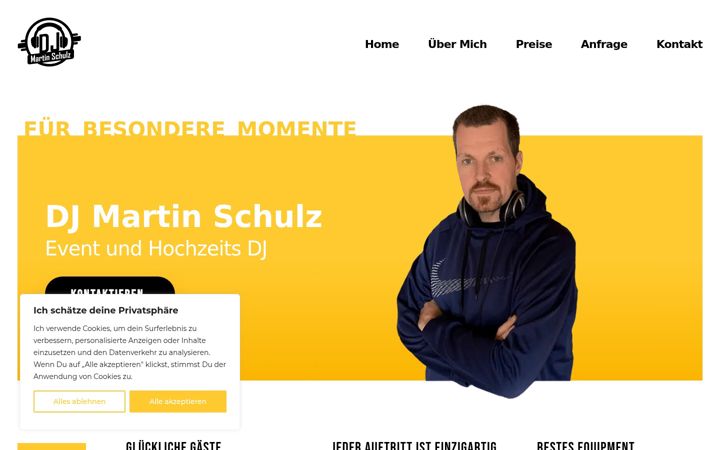 Skjermbilde av djmartinschulz.de