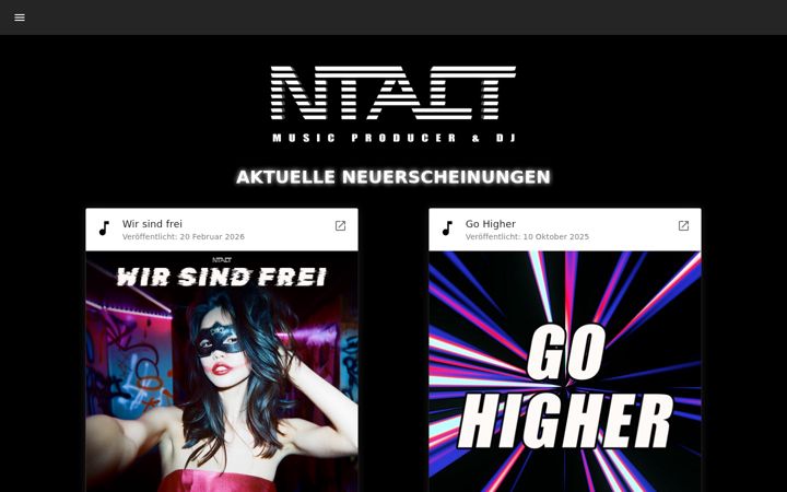 Screenshot stránky djntact.de