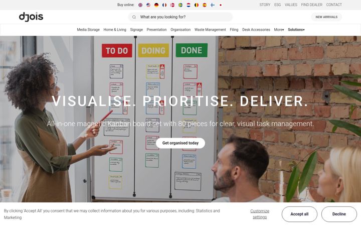Screenshot von djois.com