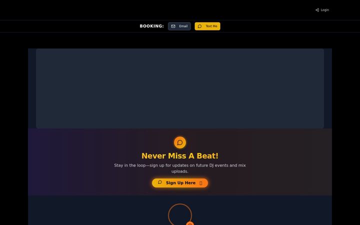 Screenshot of djromanvalentino.com