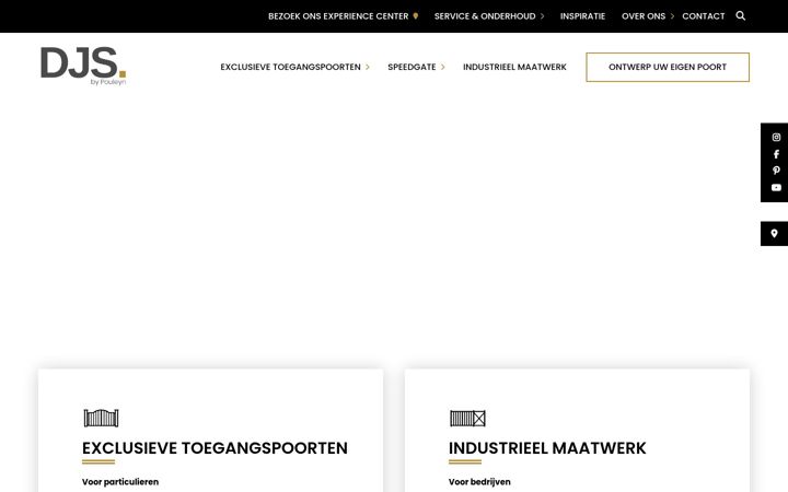Snimka zaslona za djshekwerken.nl