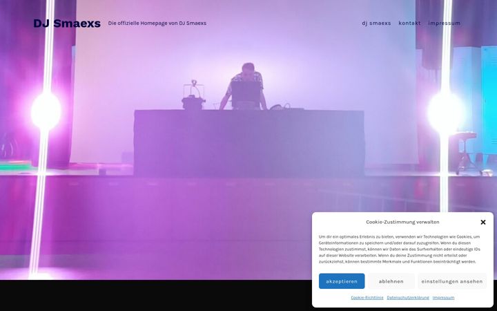 Screenshot of djsmaexs.de