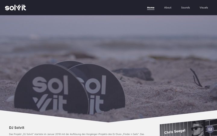 Screenshot of djsolvit.de