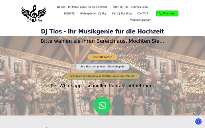 Screenshot of djtios.de