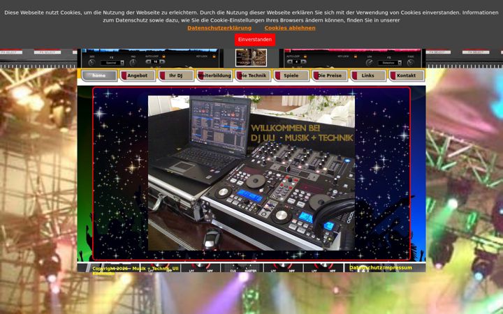 Screenshot of djuli.de