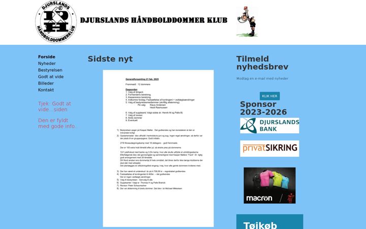 Captura de ecrã de djursdommer.dk