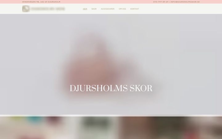 Screenshot of djursholmsskor.se