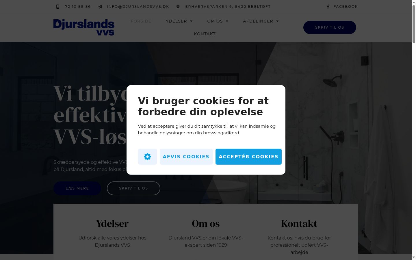 Ekrānuzņēmums ar piekrišanas baneri, kas tika rādīts pirms jebkādas mijiedarbības
