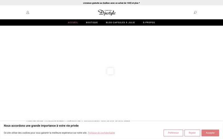 Screenshot stránky djustyle.ca