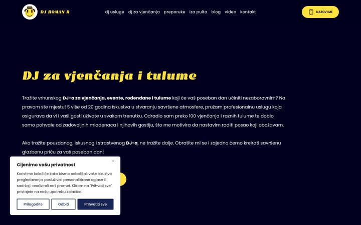 Screenshot of djzatulume.com