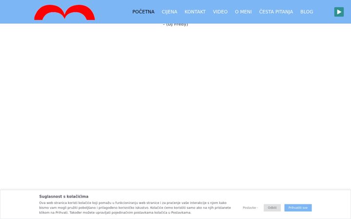 Screenshot of djzavjencanjarijeka.com
