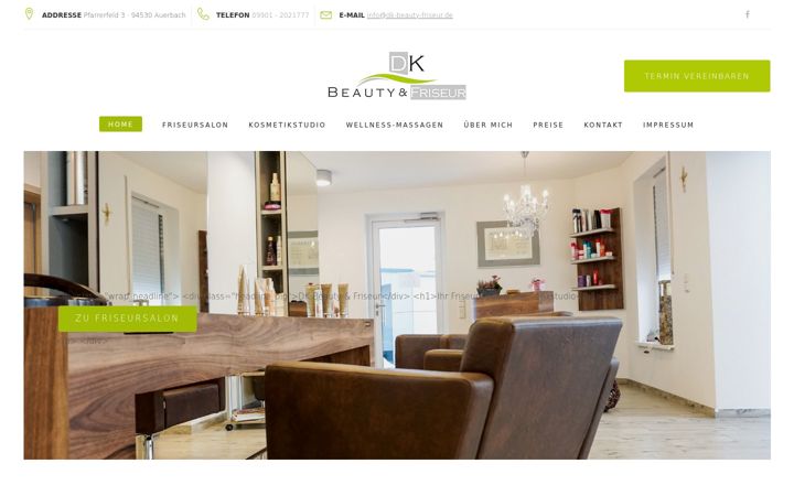 Screenshot of dk-beauty-friseur.de