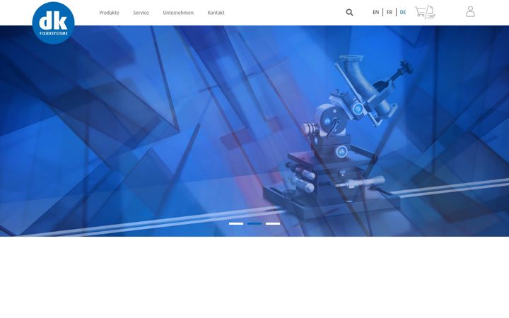 Captura de pantalla de dk-fixiersysteme.de
