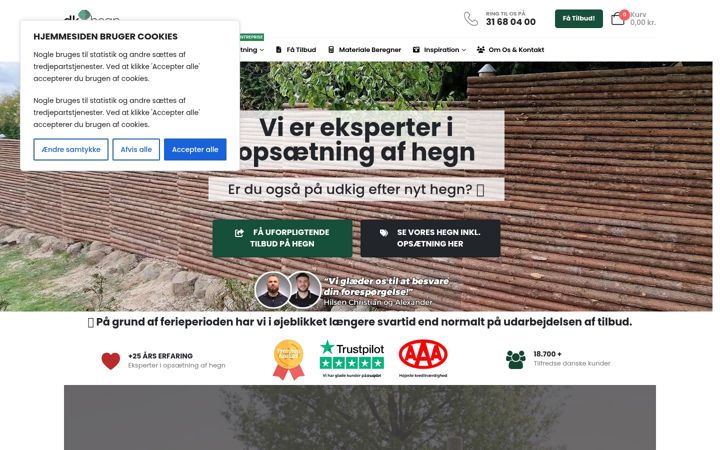 Captura de ecrã de dk-hegn.dk