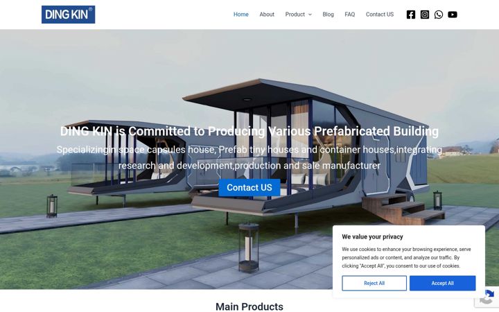 Screenshot of dk-simhouse.com