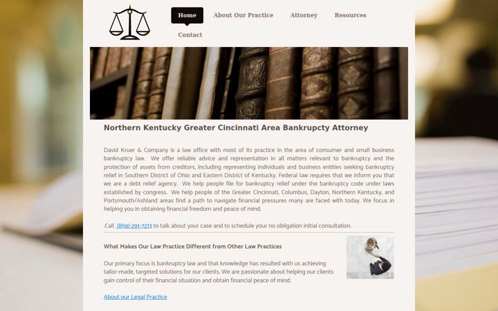 Screenshot of dkandco.com