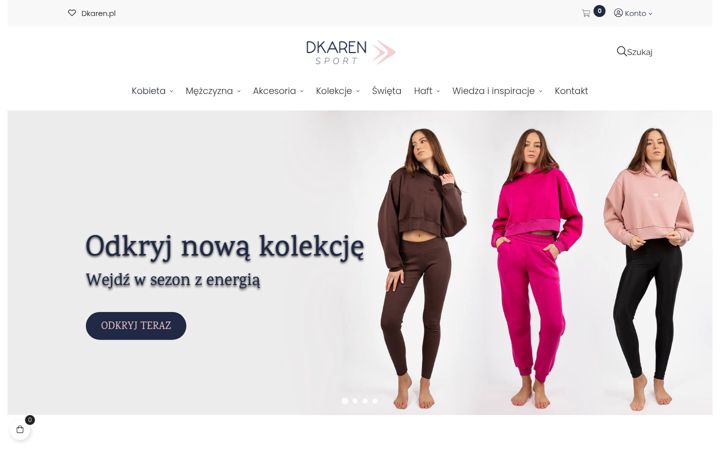 Kuvakaappaus sivustosta dkarensport.pl