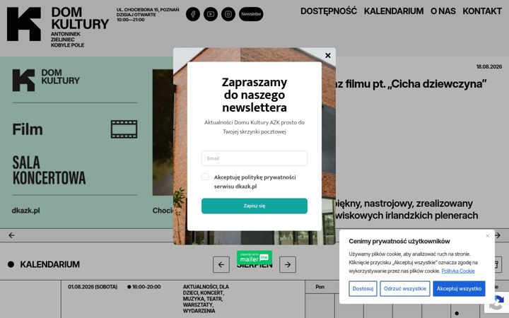 Kuvakaappaus sivustosta dkazk.pl