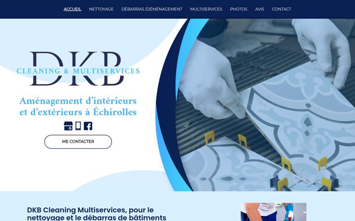 Captura de pantalla de dkb-cleaning-multiservices.fr