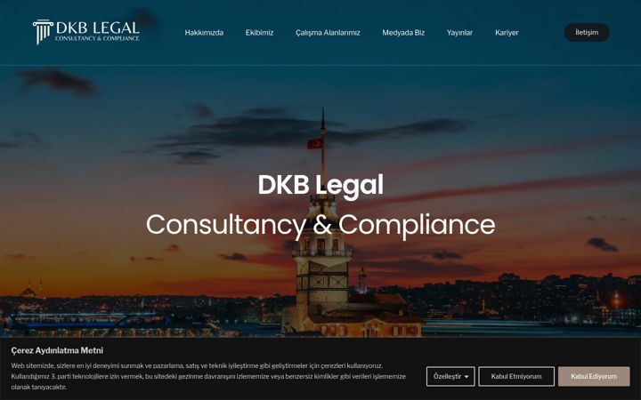 Screenshot of dkb-legal.com