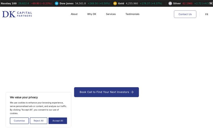 Screenshot of dkcpartners.com