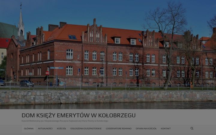 Kuvakaappaus sivustosta dke.kolobrzeg.pl