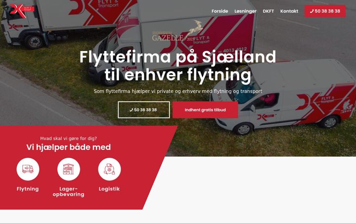 Kuvakaappaus sivustosta dkft.dk