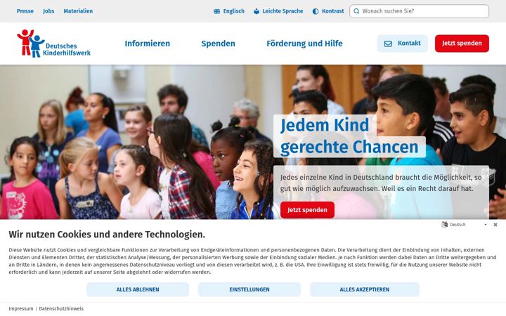 Screenshot of dkhw.de