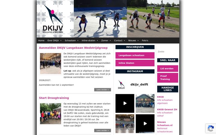 Skærmbillede af dkijv.nl